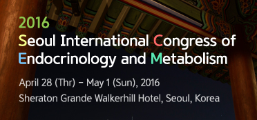 Seoul International Congress of Endocrinology and Metabolism 2016